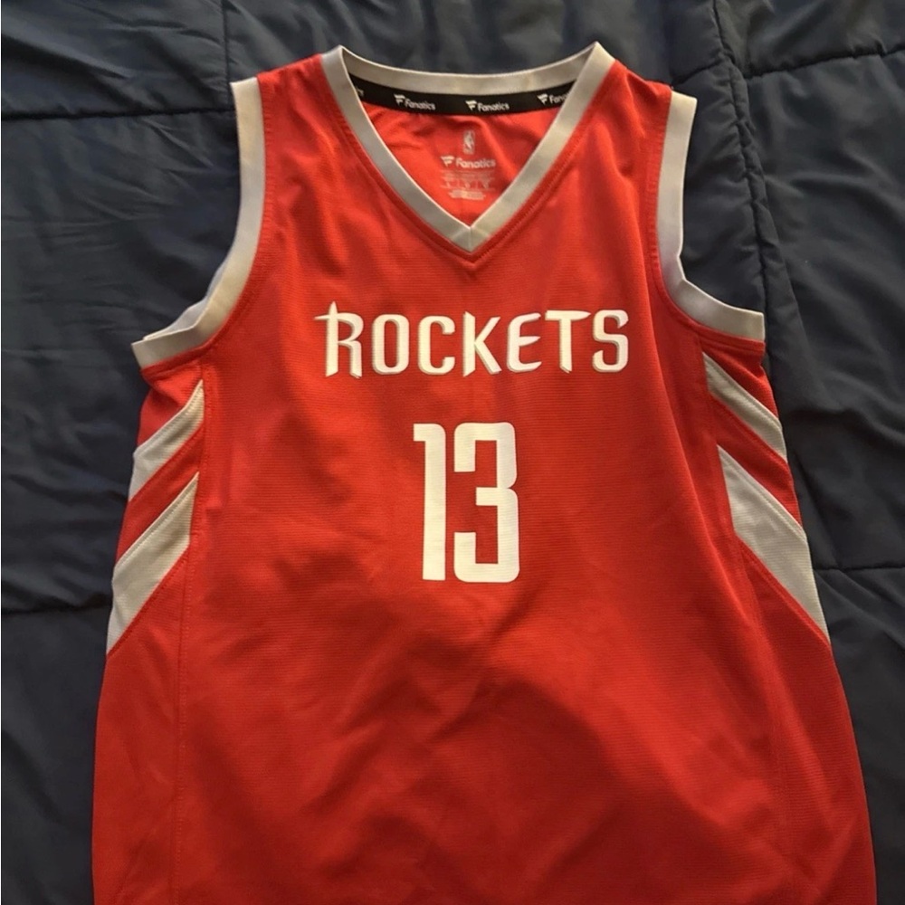 James Harden Red Rockets Basketball Jersey